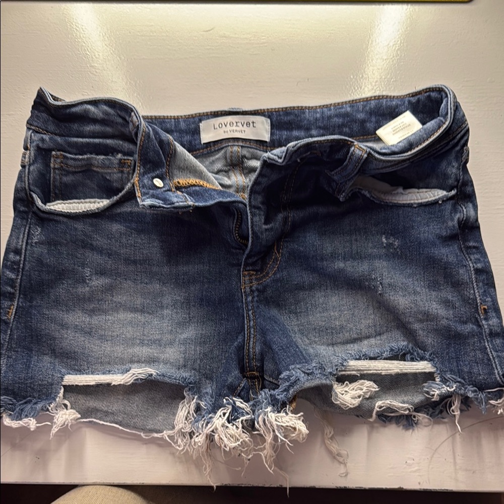Women's Blue Jean Shorts